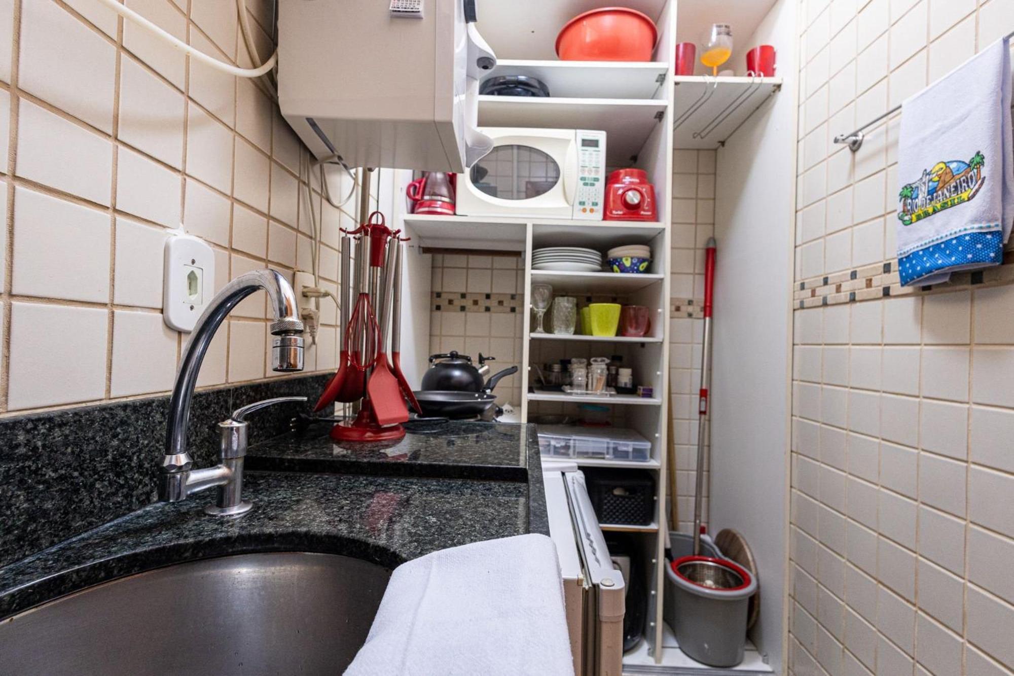 Apartamento Copacabana 200M Da Praia - Wifi Gratis - Cp5 Rio de Janeiro Exteriör bild