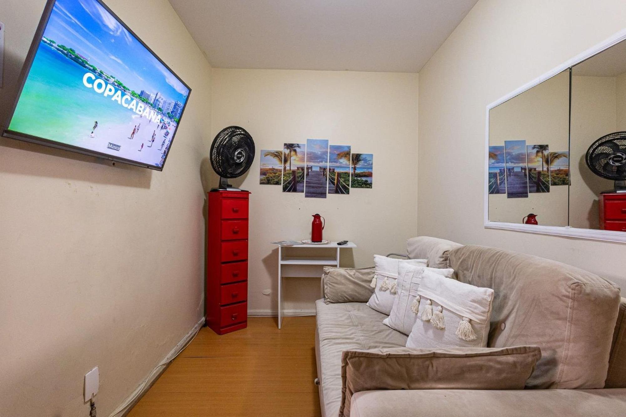 Apartamento Copacabana 200M Da Praia - Wifi Gratis - Cp5 Rio de Janeiro Exteriör bild