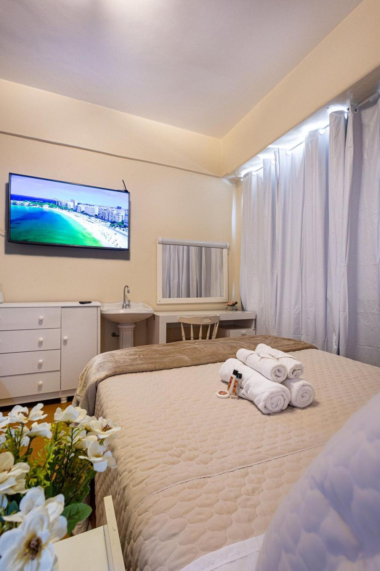 Apartamento Copacabana 200M Da Praia - Wifi Gratis - Cp5 Rio de Janeiro Exteriör bild