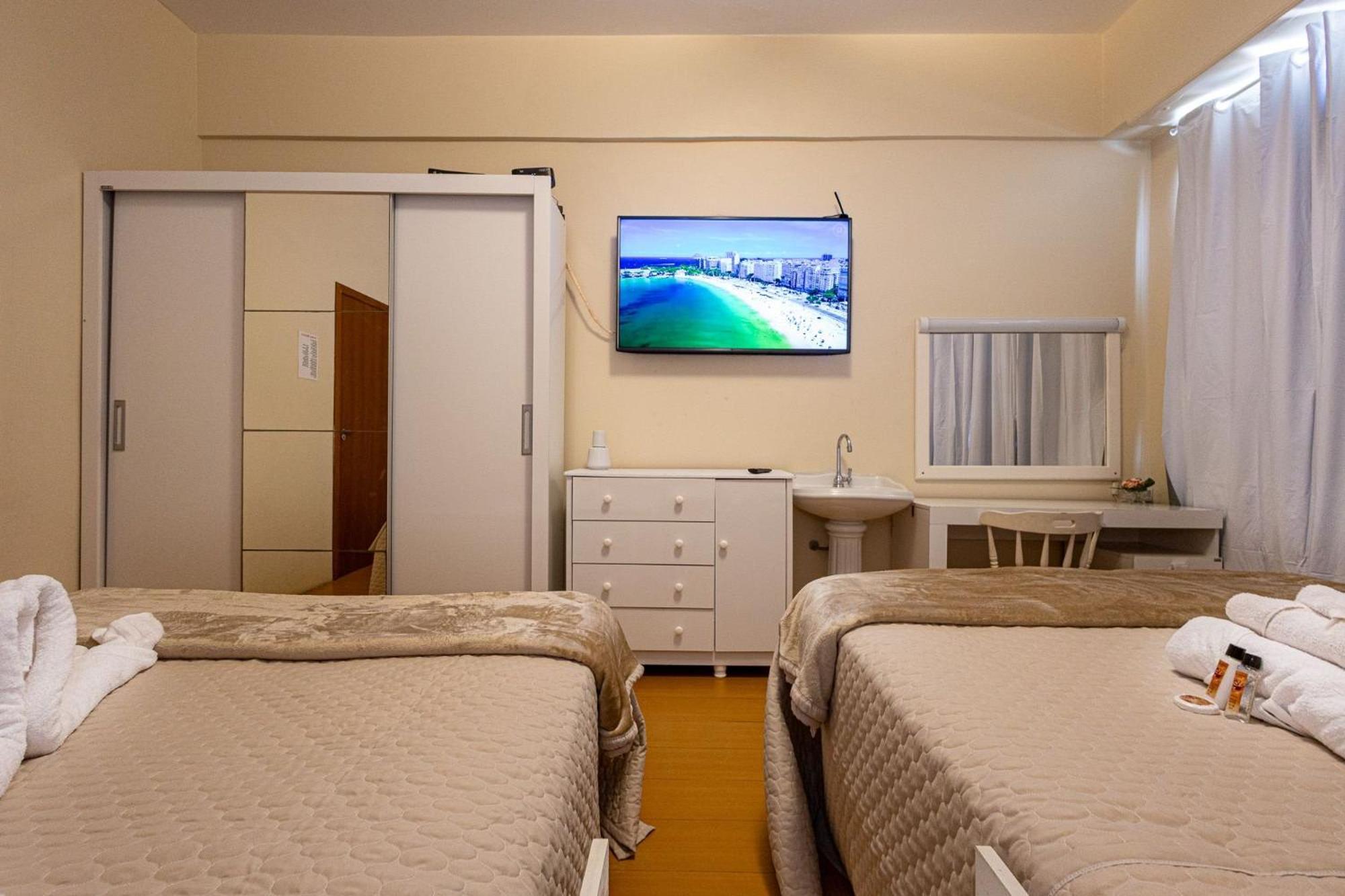 Apartamento Copacabana 200M Da Praia - Wifi Gratis - Cp5 Rio de Janeiro Exteriör bild